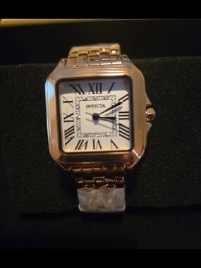 50613 Invicta Angel Rose Gold White Dial Women's Watch 28mm